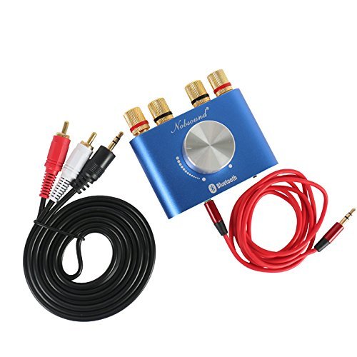 Nobsound&reg; Hifi Mini Bluetooth Stereo Power Amplifier 2.0 Channel 30W*2 / Headphone Amplifier / Wireless Audio... N2