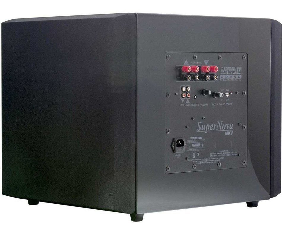 Earthquake Sound Supernova MKV-15 15-Inch Powered Subwoofer (Piano Black, Single)