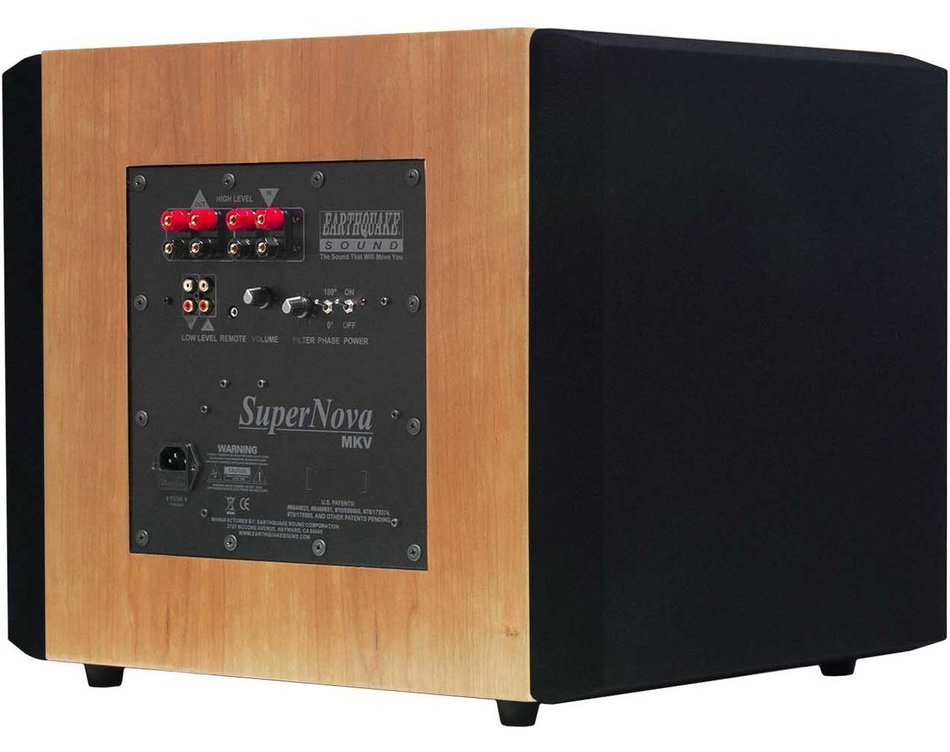Earthquake Sound Supernova MKV-15 15-Inch Powered Subwoofer (Piano Black, Single) N2