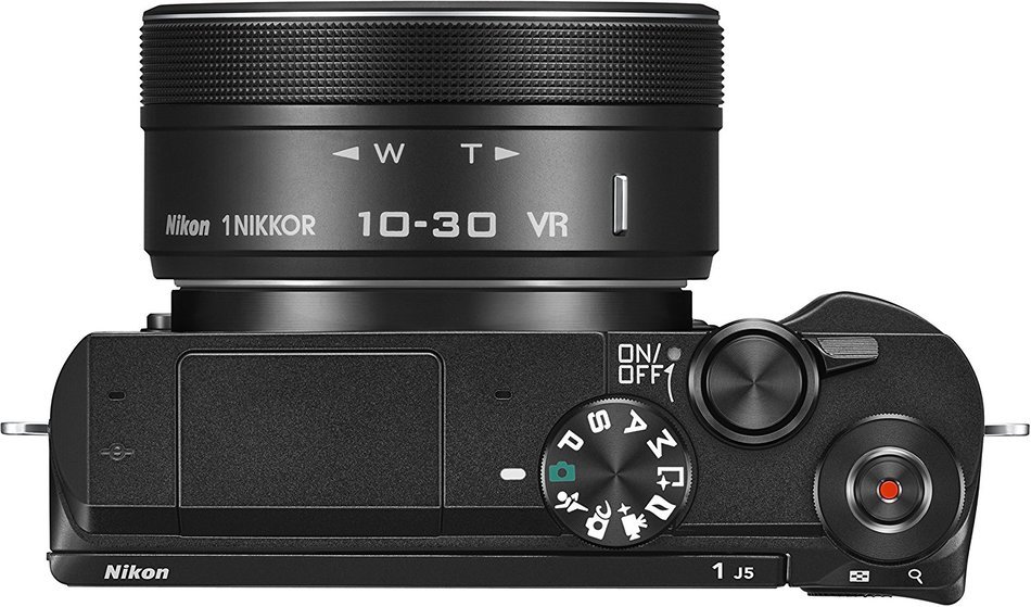 Nikon 1 J5 Kit schwarz + 10-30 PD-Zoom - International Version
