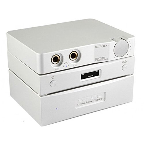 SMSL M8 USB DAC + VMV VA2 Headphone Amplifier + P1 Linear Power + W6 Cable Kit N6