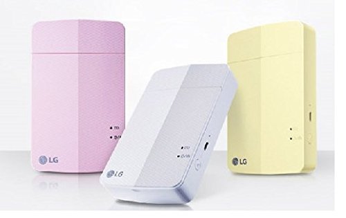 [new] L.g Pocket Photo3 Popo Pd251 Portable Pocket Printer + Zink 30 Sheets N3