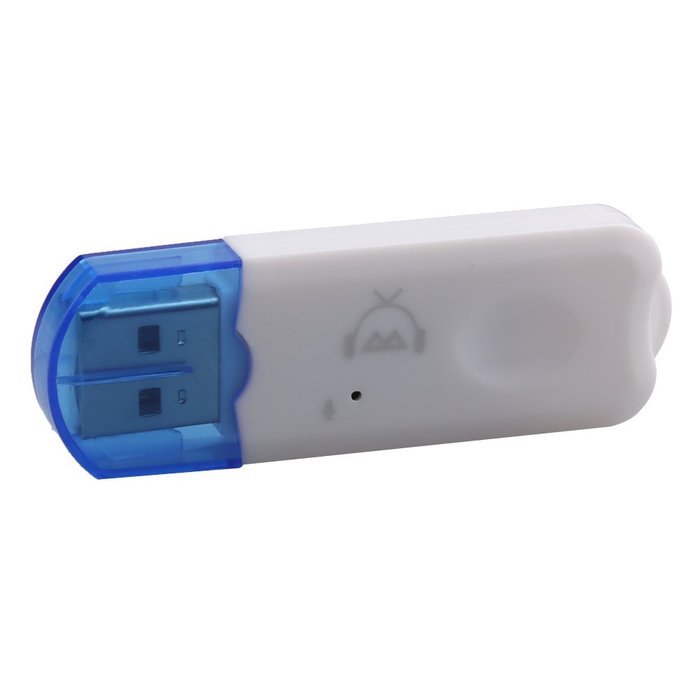 Alloet New USB Bluetooth Wireless Audio Receiver Adapter Dongle For Car Smartphone