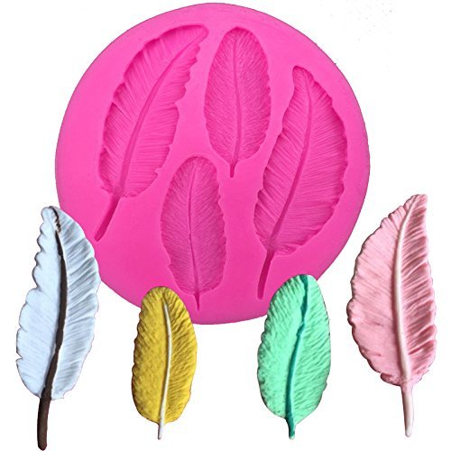 HT BAKEWARE | Feather Shape Silicone Mold