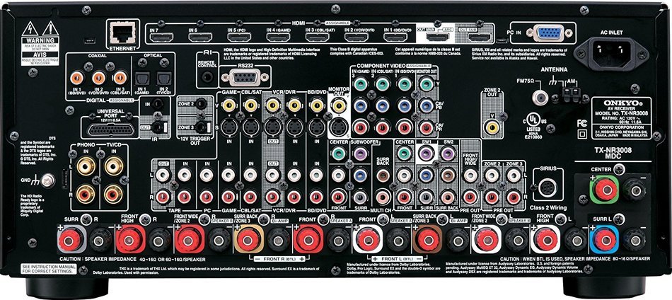 Onkyo TX-NR3008 9.2-Channel Network Home Theater Receiver (Discontinued by Manufacturer)