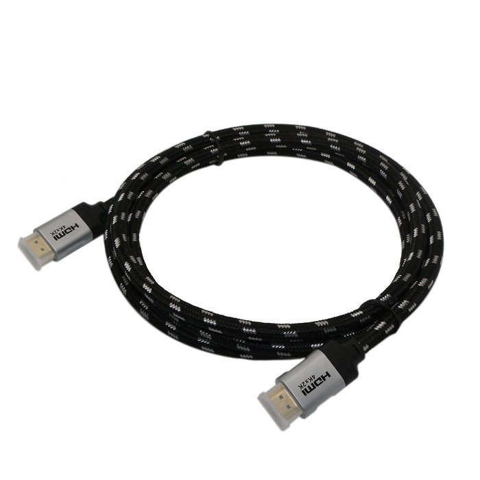 HDMI Cable -10Feet (3 Meters) HDMI2.0 - 26AWG Braided Cord - Gold Plated Connectors-High Speed Supports Ethernet...
