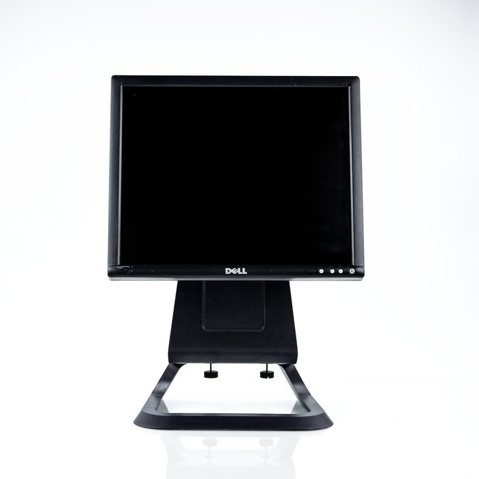 17" Dell 1704FPTT DVI/VGA LCD Monitor w/USB (Black & Silver)