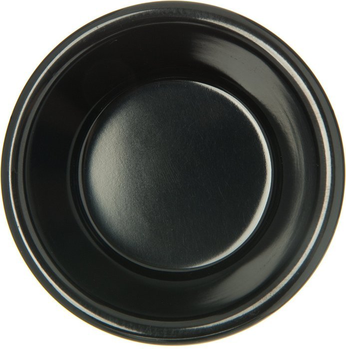Carlisle S28203 Melamine Fluted Ramekin, 3 oz Capacity, 1.43" Height, Black (Case of 48) N5
