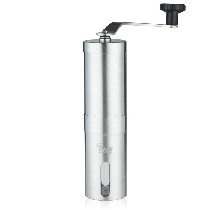 Burr Manual Coffee Grinder Mill - Stainless Steel with Handle - Directions Included N2