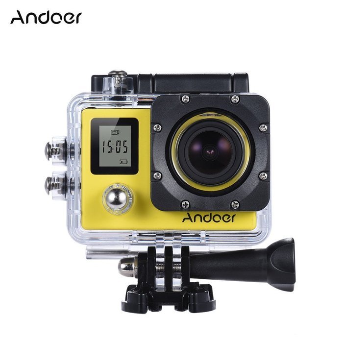 Andoer 4K 30fps/1080P 60fps Full HD 16MP Action Camera Waterproof 30m ...