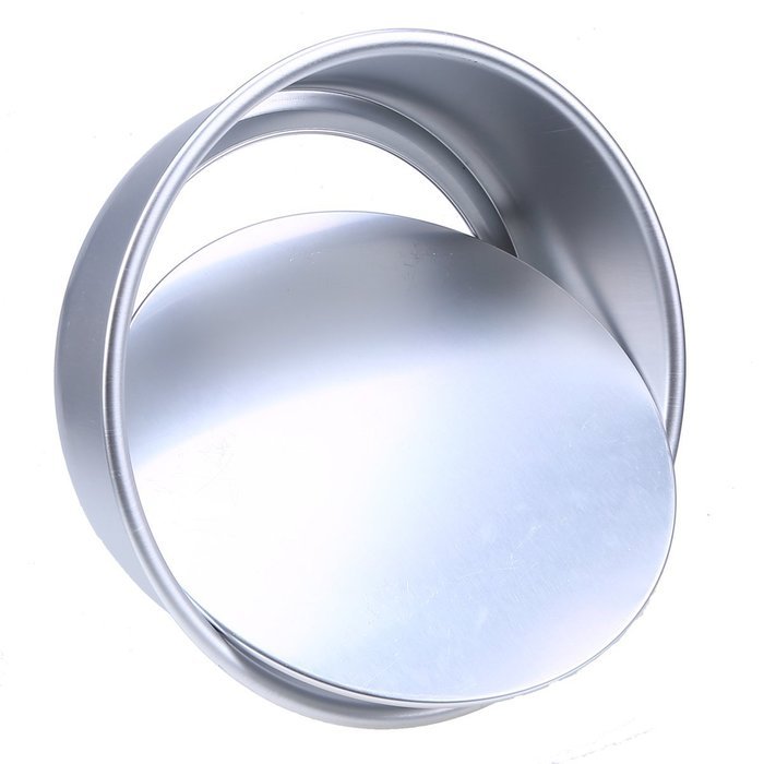 Whosee 4 inch Aluminum Alloy Nonstick Round Cake Pan Baking Mould Bakeware DIY N3