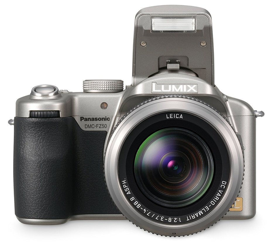 Panasonic DMC-FZ50S 10.1MP Digital Camera with 12x Optical Image Stabilized Zoom (Silver) N10