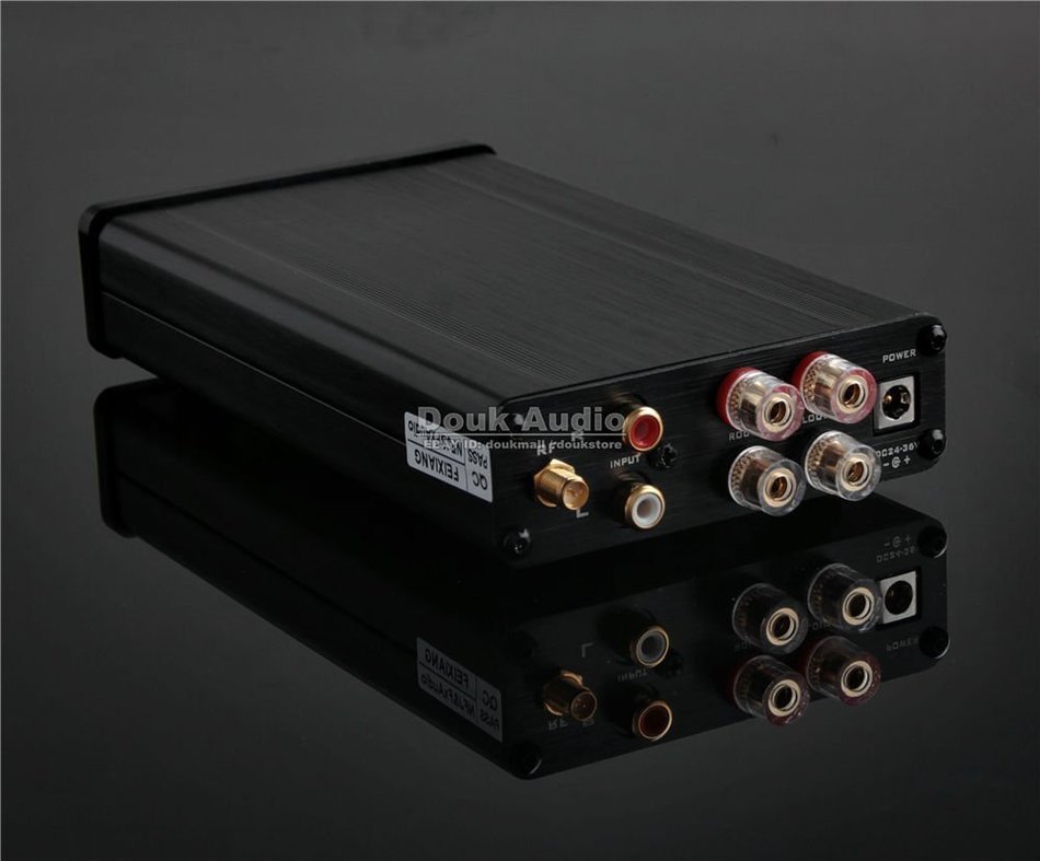 Douk Audio Mini Wireless Bluetooth Digital Amplifier Stereo HiFi Headphone Amplifier 160Wx2 N4