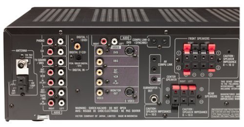 JVC RX-6008V Dolby Digital / DTS Audio/Video Receiver N2