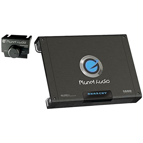 PLANET AUDIO AC1600.4 ANARCHY Full-Range MOSFET Class AB Amp (4 Channels, 1,600 Watts Max)