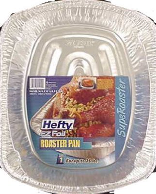 Reynolds 00Z11920A 16.5 x 2.5 in. Aluminum Foilware Super Roaster Pan, Pack Of 12