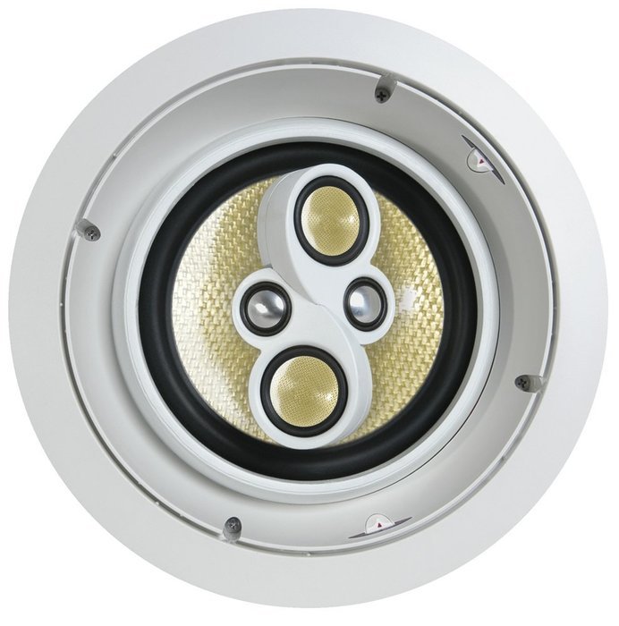 Speakercraft AIM Wide Five 8" Aimable In-Ceiling Cinema Speaker - Each (White)