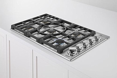 DCS CDV365L 36" Stainless Steel Liquid Propane Sealed Burner Cooktop N2