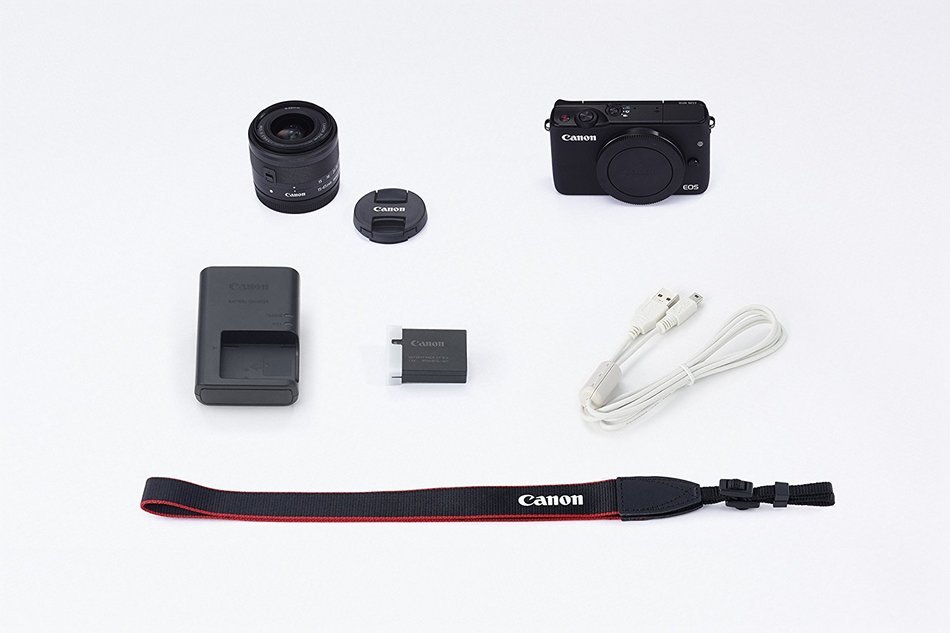 Canon EOS M10 with EF-M 15-45mm Image Stabilization STM Lens, 16GB Memory Card, Tripod and Bag N11
