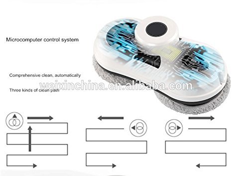 Anti-Fall Ultra Quiet Vacuum Window Cleaner Vacuum Cleaning Robot(Sweep, Mop, Vacuum, Sterilization) Schedule... N3