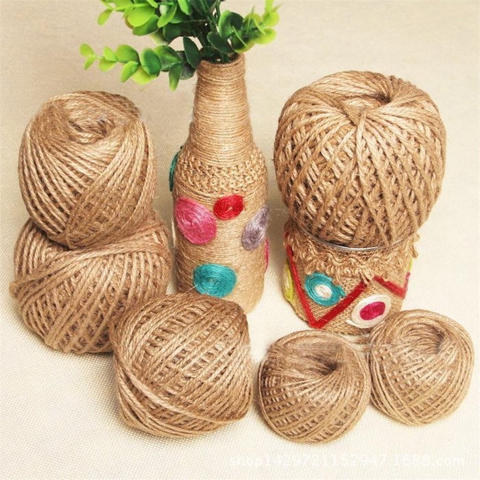 Gotd 295 Feet Natural Jute Twine Best Arts Crafts Gift Twine Christmas Twine Industrial Packing Materials Durable... N2