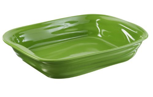 Revol 644795 Froisses Crumple Roasting Dish, Lime Green