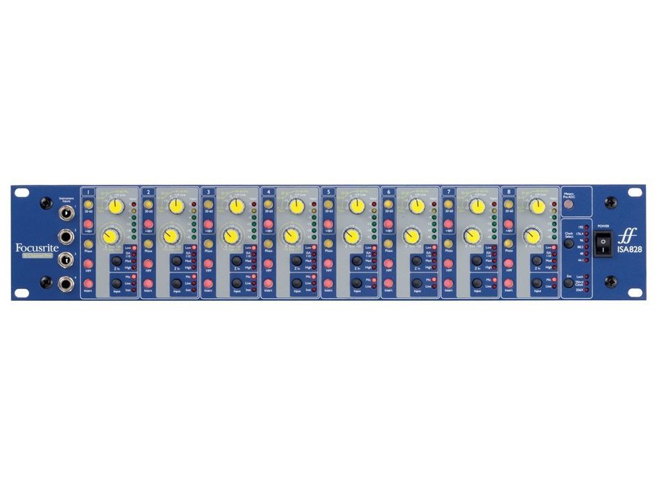 Focusrite ISA 828 Eight-channel mic pre