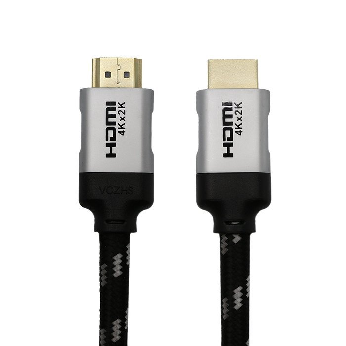 HDMI Cable -10Feet (3 Meters) HDMI2.0 - 26AWG Braided Cord - Gold Plated Connectors-High Speed Supports Ethernet... N2