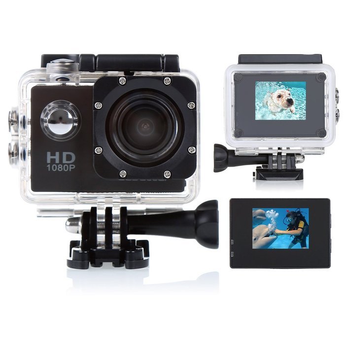 CCbetter Sports Action Camera CS710 12MP 1080P 120 Degree Wide-angle Lens Waterproof Diving Video DVR N6