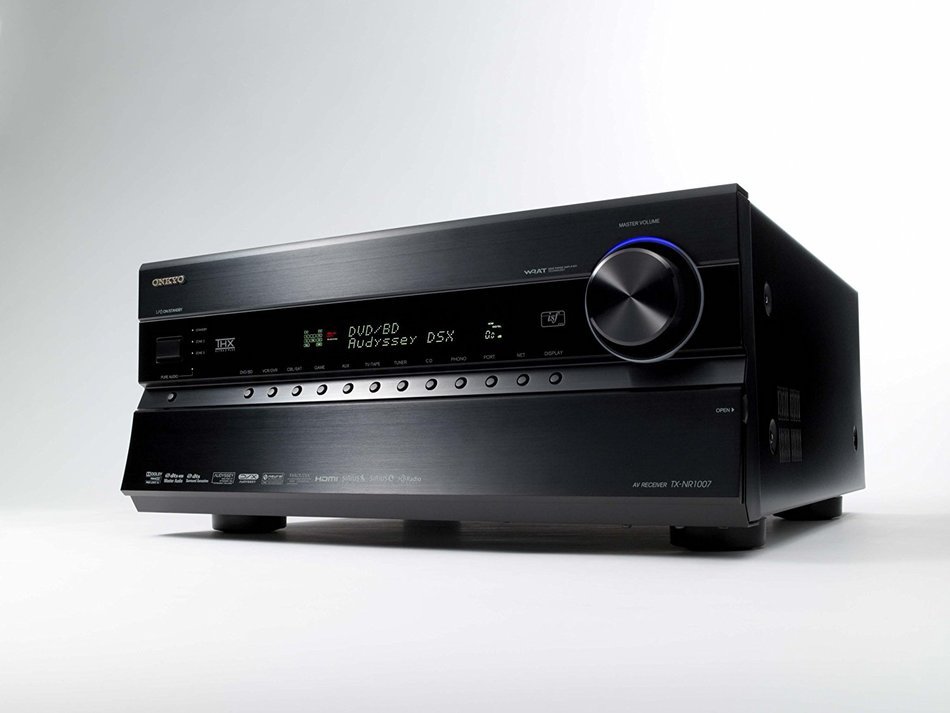 Onkyo TX-NR1007 135 Watts 9.2-Channel AV Surround Home Network Receiver (Black) (Discontinued by Manufacturer)