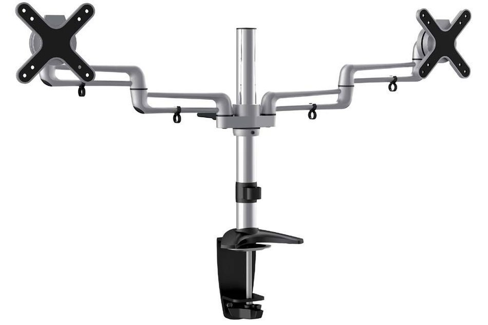 Arrowmounts Dual Monitor Desk Mount, 13" - 23" (AM-DESK103)