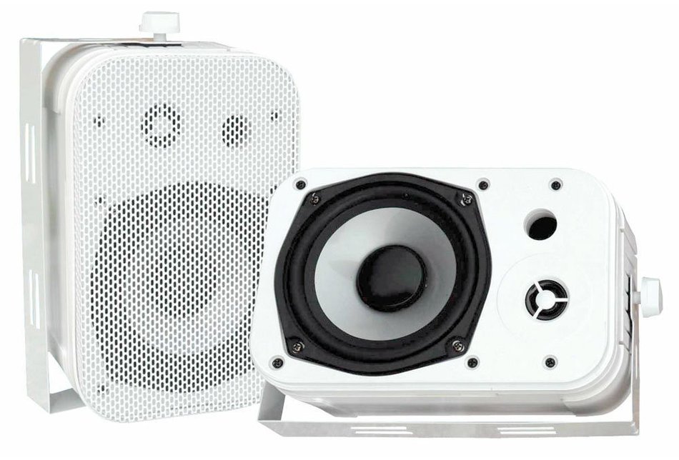 Pyle Stereo Receiver Package with Waterproof Speakers for your Studio, Bar, Concert, Performance, Home, etc. -... N3