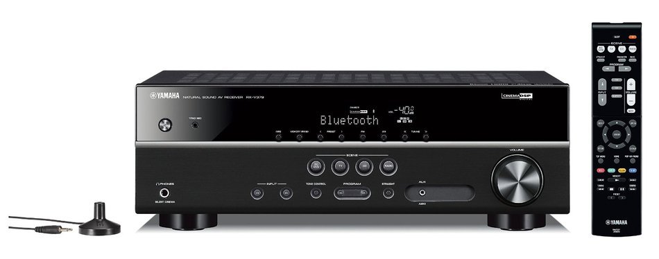 Yamaha RX-V379BL 5.1-Channel A/V Receiver with Bluetooth