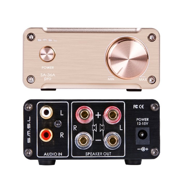 HONGYU SMSL SA-36A Pro HiFi Integrated Mini Power Digital Amplifier , 220W PC Stereo Audio Amplifier with Class... N15