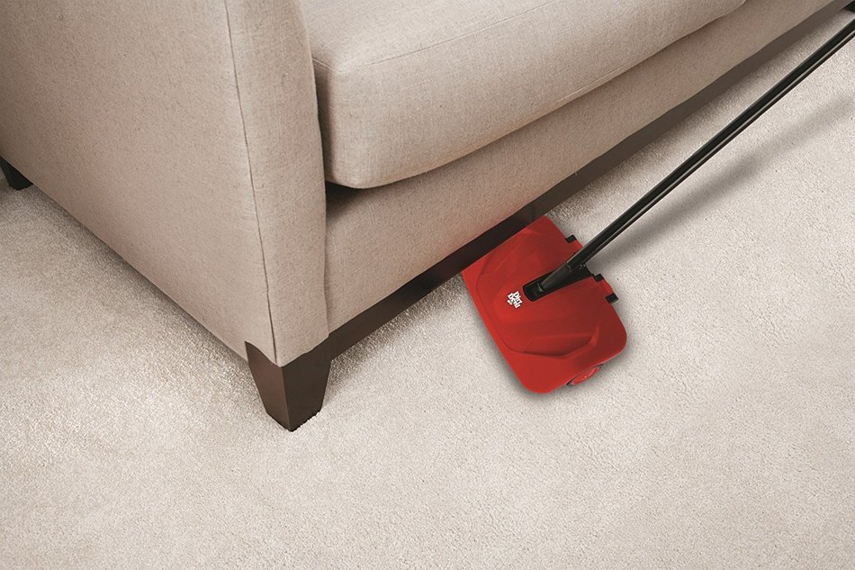 Dirt Devil PD10010 Simpli-Sweep Manual Push Sweeper For Carpets & Floors, Red N2