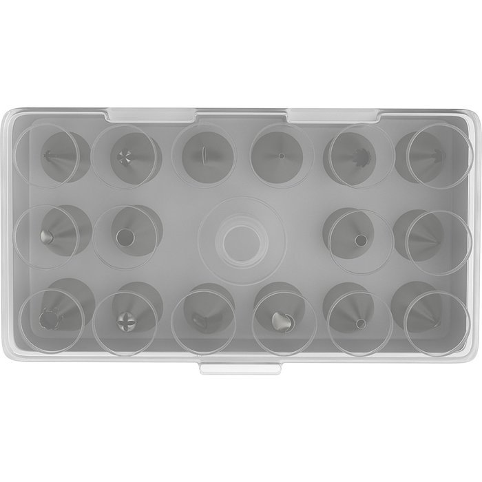 iCooker 17-Pack Decorating Tips for Cake Supplies [FREE Pastry Bag Kit Set] Best Professional Tool Tips for Icing... N6