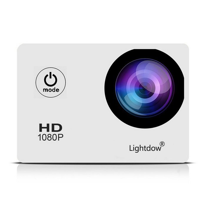 HD 1080P Car Bike Helmet Cam Sports DV Waterproof Camera SJ4000 White N2