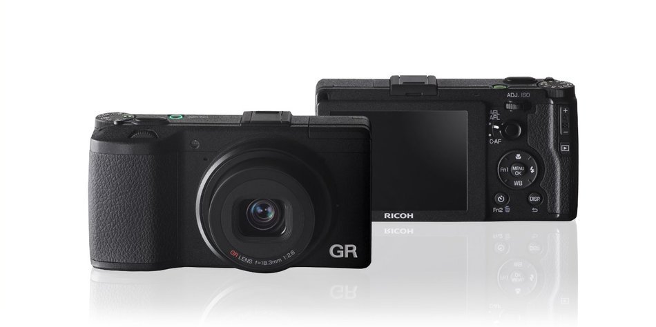 Ricoh GR 16.2 MP Digital Camera with 3.0-Inch LED Backlit (Black) N3
