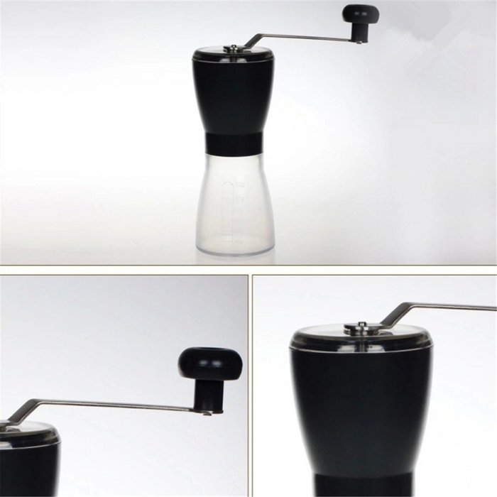 Manual Coffee Grinder Conical Burr Mill for Precision Brewing Brushed Stainless Steel Handheld Ceramc Grinding... N3