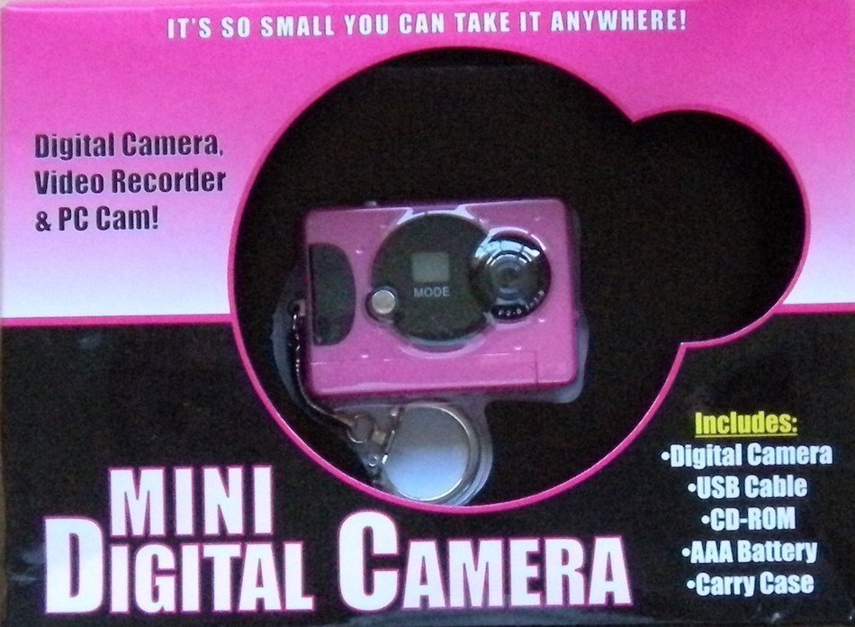 Mini Digital Camera: Digital Camera, Video Recorder & PC Cam!