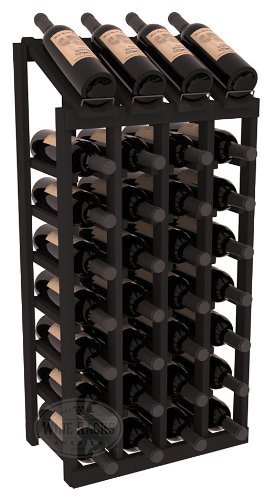 Wine Racks America Redwood 4 Column 8 Row Display Top Kit. 13 Stains to Choose From!