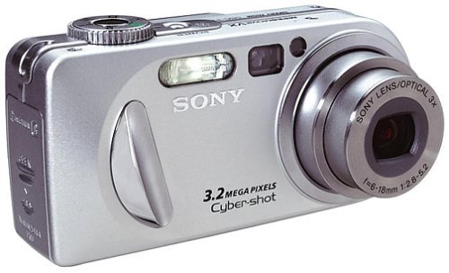 Sony DSCP8 Cyber-shot 3.2MP Digital Camera w/ 3x Optical Zoom