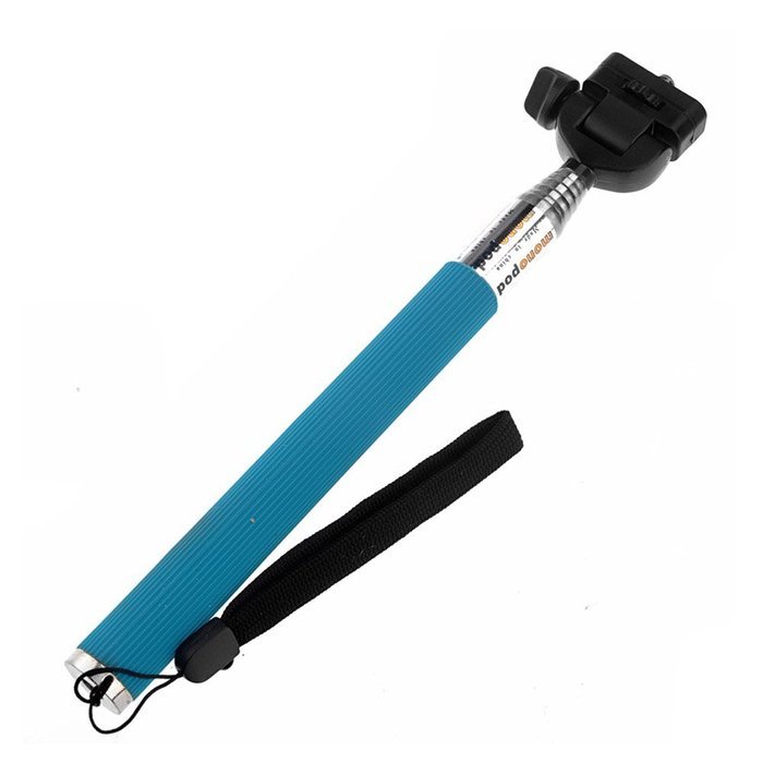 TARION&reg; Handheld Monopod Tripod with Adapter Blue for Gopro Hd Hero 1 2 3 4 Action Sports Video Cameras N4