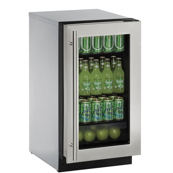 U-Line U2218RGLS00B 3.6 cu. ft. Built-in Refrigerator, Stainless Steel