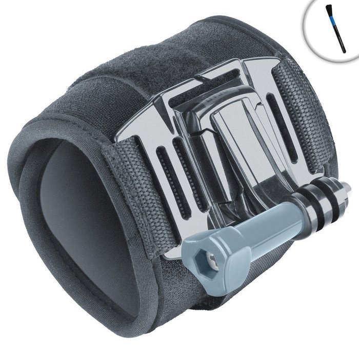 USA Gear Armband Action Camera Filming Solution with 2-point Neoprene Strap and J Hook and Tripod Screw Mount...
