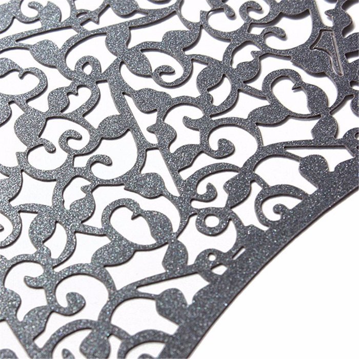 Somnr&reg; 120 Pieces Filigree Artistic Muffin Case Cupcake Paper Cup Liner Little Vine Lace Laser Cupcake Wrappers... N3