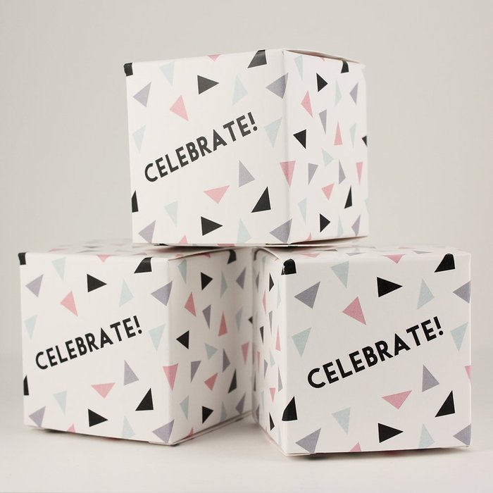 Made in USA - 2 Inch Cube Favor Box (2"x2"x2" 100 Boxes) Wedding Favor, Birthday Favor, Baby Shower Favor, Bridal... N13