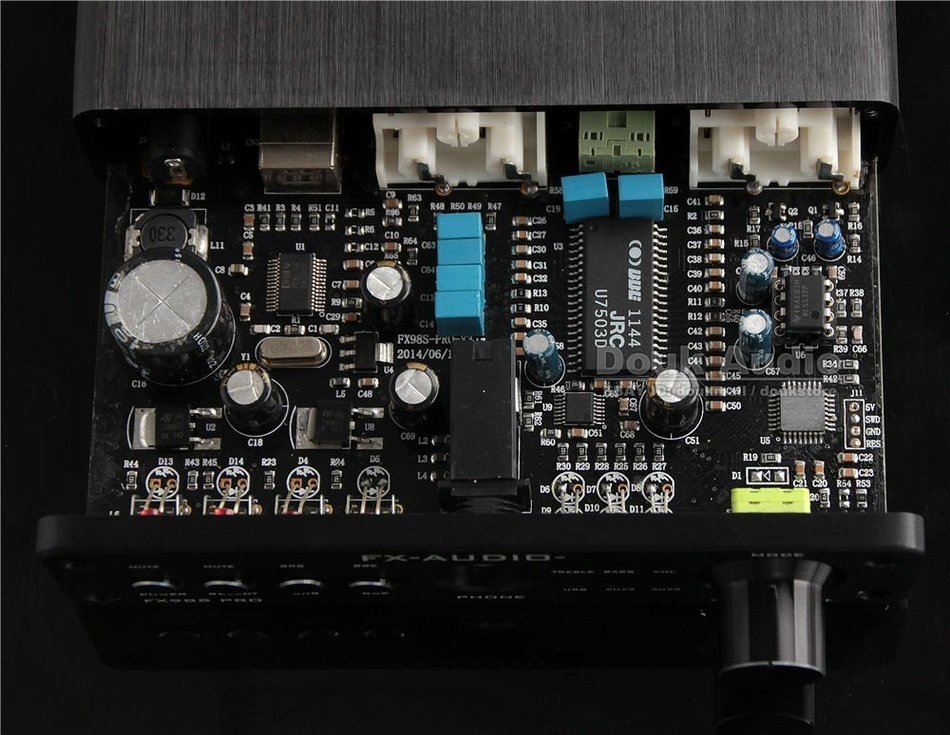 Douk Audio Processor Upgrades PCM2704 USB DAC Decode HiFi Pre-Amplifier Headphone Amp N3