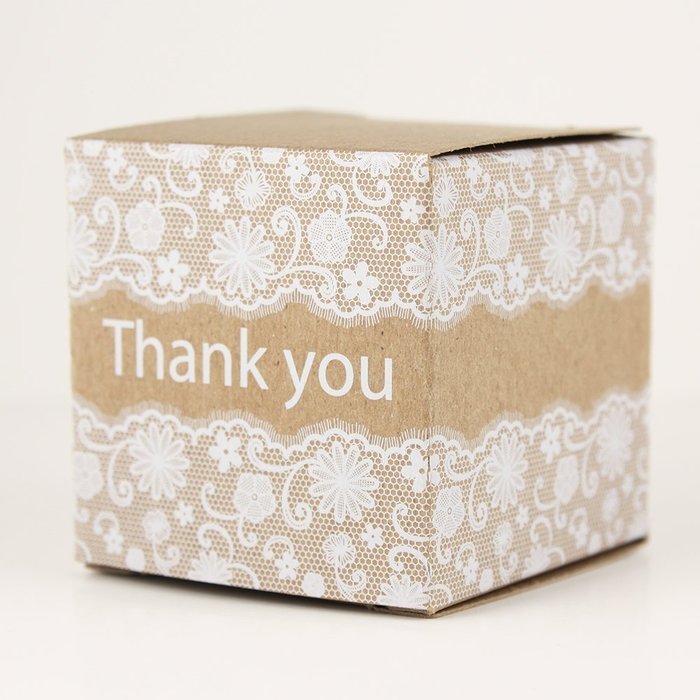 Made in USA - 2 Inch Cube Favor Box (2"x2"x2" 100 Boxes) Wedding Favor, Birthday Favor, Baby Shower Favor, Bridal... N15