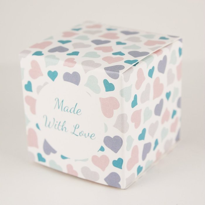 Made in USA - 2 Inch Cube Favor Box (2"x2"x2" 100 Boxes) Wedding Favor, Birthday Favor, Baby Shower Favor, Bridal... N18